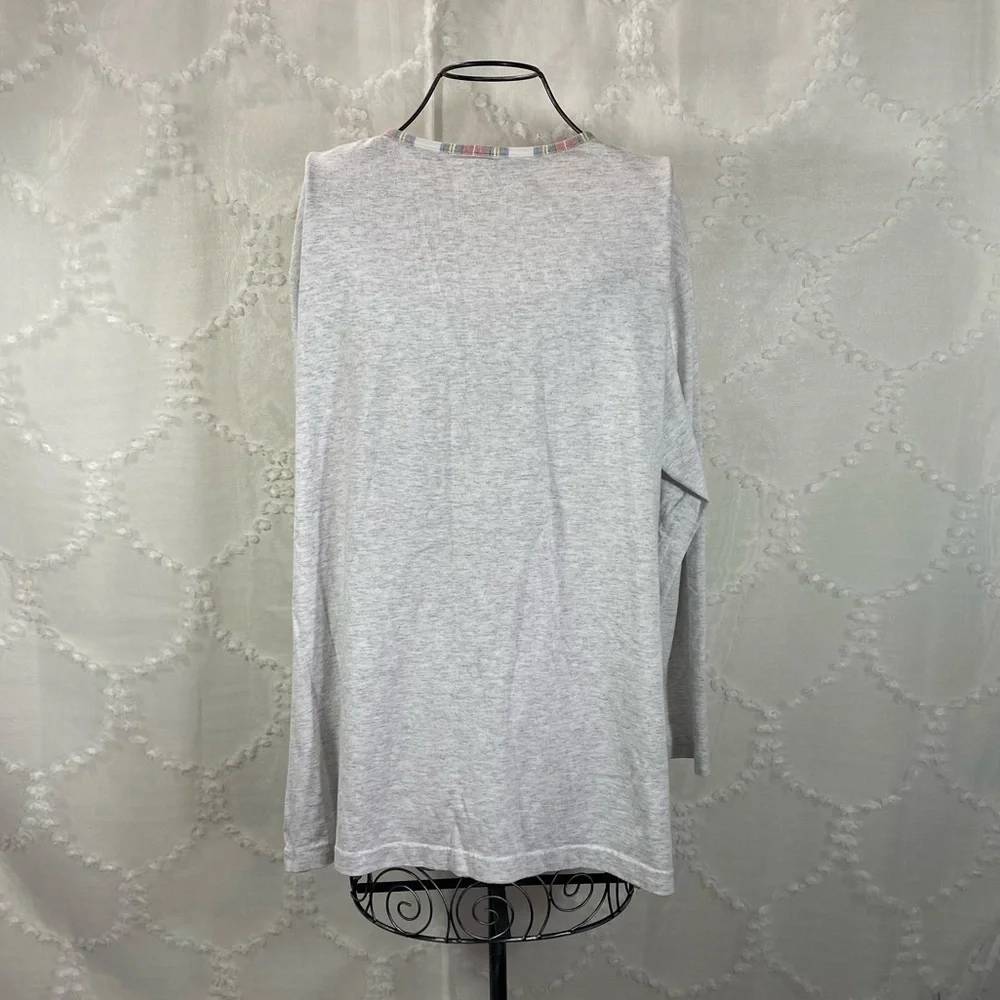 Vintage Mickey Mouse shirt with plaid letter - Picture 6 of 9
